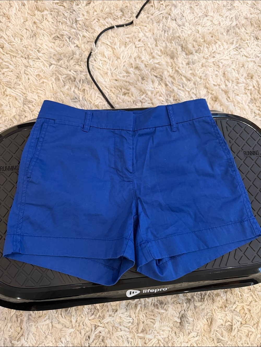J. Crew Cobalt Blue Classic Cotton Bermuda Shorts